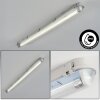 Ilena Plafonnier extérieur, Luminaire extérieur, Luminaire de salle de bain, Projecteur, Plafonnier LED Gris, 1 lumière