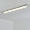Ilena Luminaire extérieur, Luminaire de salle de bain, Plafonnier LED Gris, 1 lumière