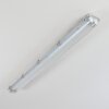 Ilena Plafonnier extérieur, Luminaire extérieur, Luminaire de salle de bain, Projecteur, Plafonnier LED Gris, 1 lumière