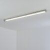 Ilena Luminaire extérieur, Luminaire de salle de bain, Plafonnier LED Gris, 1 lumière
