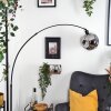 Ripoll Boule lumineuse, Lampadaire, Lampadaires arc Noir, 1 lumière