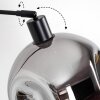 Ripoll Boule lumineuse, Lampadaire, Lampadaires arc Noir, 1 lumière