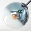 Gastor Plafonnier, Boule lumineuse Bleu, Vert, Clair, Cuivré, 3 lumières