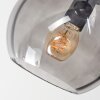 Koyoto Plafonnier, Boule lumineuse Fumé, 3 lumières