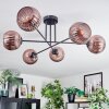 Koyoto Plafonnier, Boule lumineuse 78 cm Cuivré, 6 lumières
