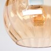 Koyoto Plafonnier, Boule lumineuse Écru, Noir, 3 lumières