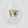 Naofe Lampe murale d´extérieur, Applique murale Blanc, 1 lumière