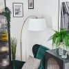 Bassagoda Lampadaire Laiton, Noir, 1 lumière