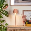 Salgadinho Lampe de table d'extérieur, Lampe à poser LED Blanc, 1 lumière