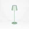 Salgadinho Lampe de table d'extérieur, Luminaire de salle de bain, Lampe à poser LED Vert, 1 lumière