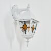 Naofe Lampe murale d´extérieur, Applique murale Blanc, 1 lumière