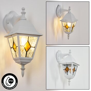 Naofe Lampe murale d´extérieur, Applique murale Blanc, 1 lumière Naofe Lampe murale d´extérieur, Applique murale Blanc, 1 lumière