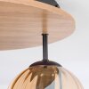 Koyoto Plafonnier, Boule lumineuse Écru, Noir, 3 lumières