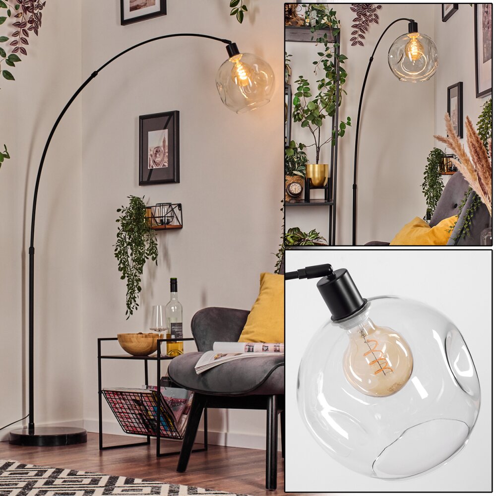Ripoll Lampadaire Noir, 1 lumière main product photo