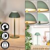 Laken Lampe de table d'extérieur, Luminaire de salle de bain, Lampe à poser LED Vert, 1 lumière