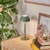 Laken Lampe de table d'extérieur, Luminaire de salle de bain, Lampe à poser LED Vert, 1 lumière