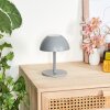 Laken Lampe de table d'extérieur, Luminaire de salle de bain, Lampe à poser LED Gris, 1 lumière