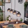 Koyoto Suspension, Boule lumineuse, Suspension Clair, Fumé, 4 lumières