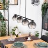 Koyoto Suspension, Boule lumineuse, Suspension Clair, Fumé, 4 lumières