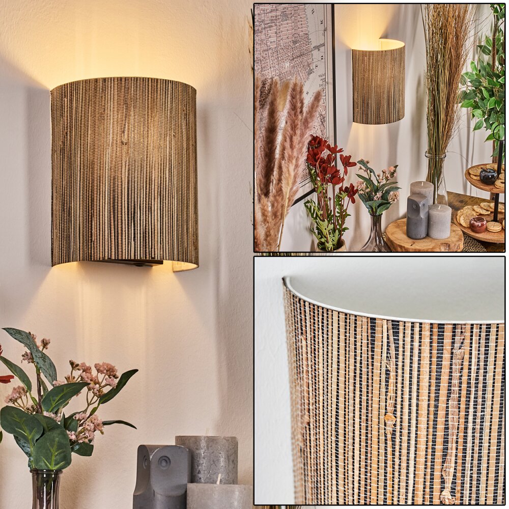 Viadores Luminaire Up & Down, Applique murale Noir, 1 lumière main product photo
