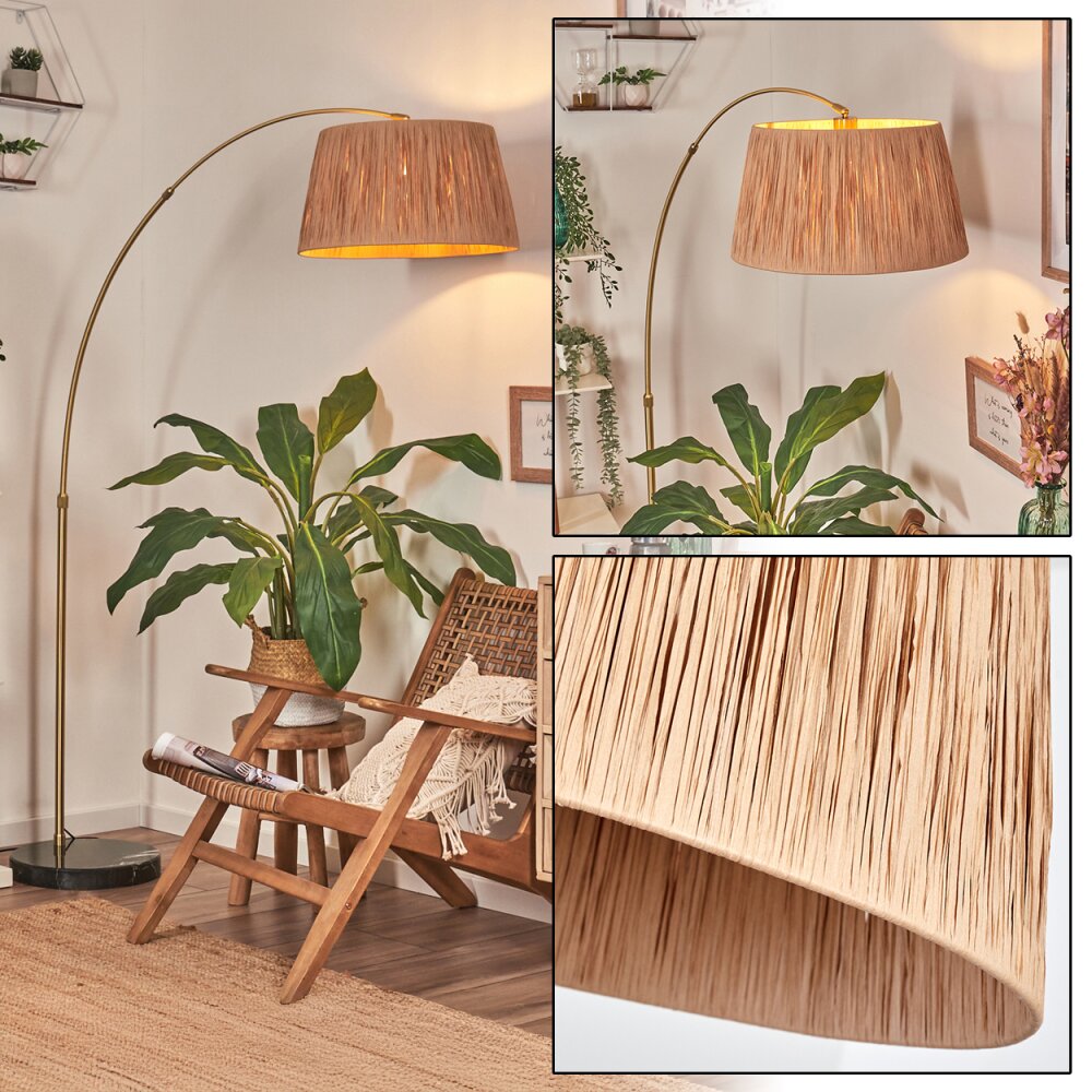 Granja Lampadaire Laiton, Noir, 1 lumière main product photo