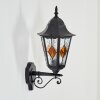 Hongkong Lampe murale d´extérieur, Applique murale Noir, 1 lumière