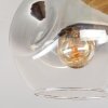 Ripoll Plafonnier, Boule lumineuse Écru, Noir, 3 lumières