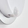 Jelad Lampe murale d´extérieur, Applique murale LED Argenté, 1 lumière, Détecteur de mouvement