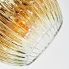 Ripoll Plafonnier, Boule lumineuse Chrome, Or, Clair, Cuivré, Fumé, 6 lumières