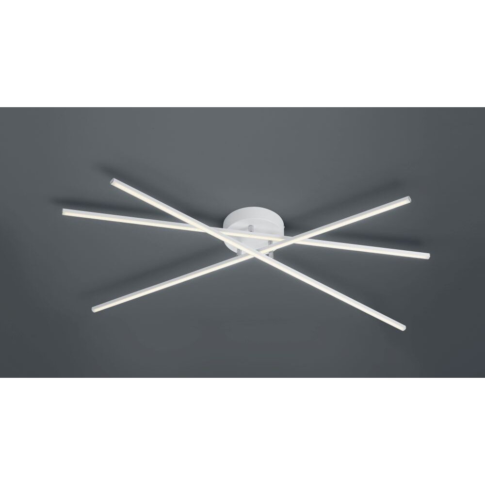 Plafonnier Trio TIRIAC LED Blanc, 3 lumières main product photo