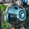 Ripoll Suspension, Boule lumineuse, Suspension grappe Bleu, Vert, Cuivré, 4 lumières