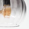 Koyoto Plafonnier, Boule lumineuse Ambre, Clair, Fumé, 8 lumières