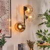Koyoto Boule lumineuse, Applique murale Ambre, Clair, 3 lumières