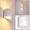 Applique murale Galpones Blanc, 1 lumière