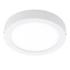 Plafonnier Eglo FUEVA 1 LED Blanc, 1 lumière