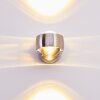 Applique Rio LED Argenté, 2 lumières