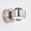 Applique Rio LED Argenté, 2 lumières