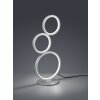 Lampe de table Trio-Leuchten Rondo LED Argenté, 1 lumière