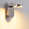 Spot mural Adel LED Chrome, 1 lumière