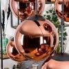 Gastor Suspension, Boule lumineuse, Suspension Cuivré, 6 lumières