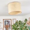 Sabadim Plafonnier beige, Écru, 1 lumière