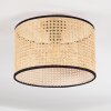 Ramila Plafonnier Écru, Noir, 1 lumière
