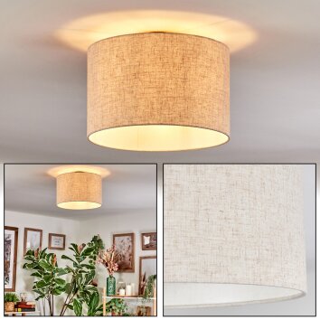 Bassagoda Plafonnier beige, Blanc, 1 lumière Bassagoda Plafonnier beige, Blanc, 1 lumière