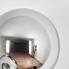 Gastor Boule lumineuse, Applique murale Chrome, Fumé, 3 lumières