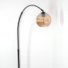 Ripoll Lampadaire, Lampadaires arc Noir, 1 lumière
