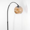 Ripoll Lampadaire Noir, 1 lumière