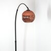 Ripoll Lampadaire, Lampadaires arc Noir, 1 lumière