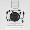 Koyoto Suspension, Boule lumineuse, Suspension grappe Clair, 3 lumières