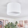 Soungou Plafonnier Blanc, 1 lumière