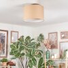 Soungou Plafonnier beige, 1 lumière